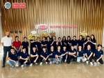 Sinh viên tham quan, học tập tại nhà máy Acecook Việt Nam